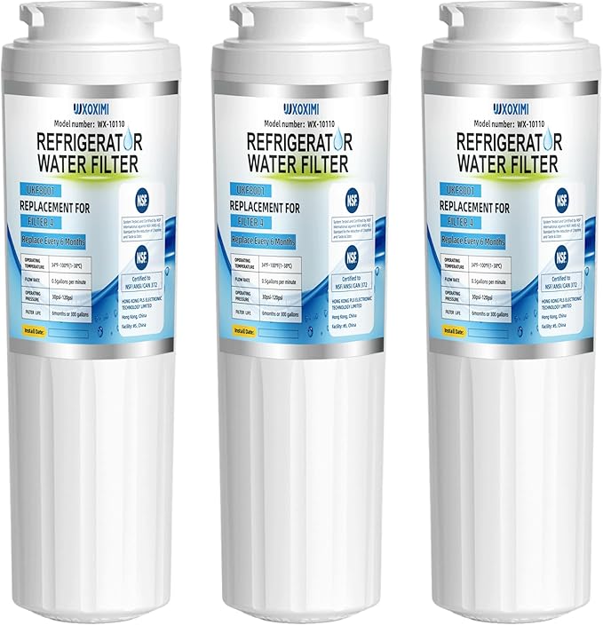 EDR4RXD1 UKF8001 Water Filter Replacement for Everydrop Filter 4,Whirlpool EDR4RXD1,4396395,Maytag UKF8001