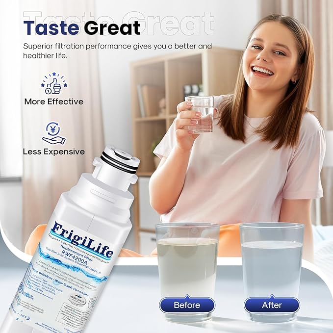 DA97-17376B Refrigerator Water Filter Replacement for Samsung HAF-QIN, HAF-QIN/EXP, DA97-08006C, RF23M8070SG, RF23M8070SR, RF23M8090SG, RF23M8090SR, RF23M8570SR, RF23M8590SG, 3PACK