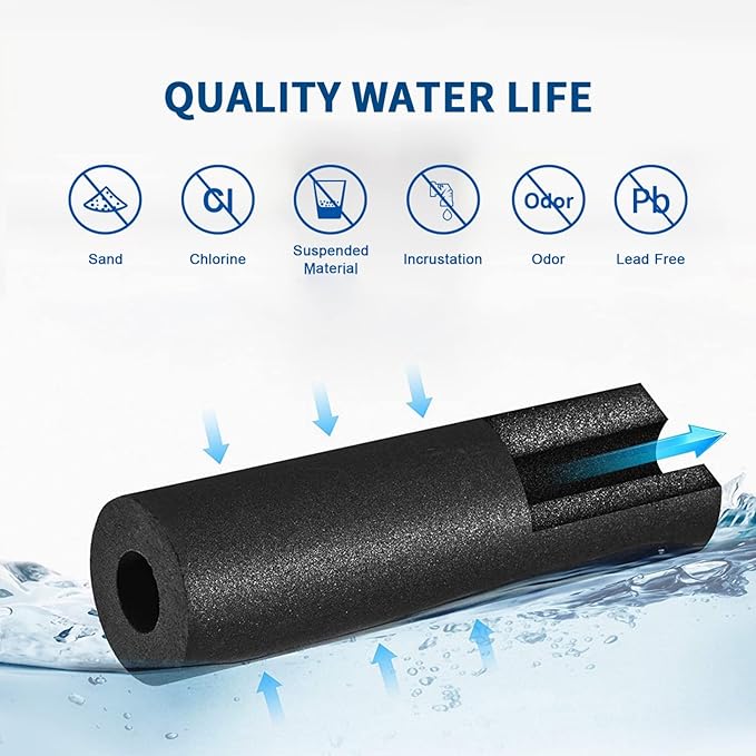 MARRIOTTO WF2CB Water Filter - Compatible with Pure Source 2 Water Filter, WF2CB, NGFC2000, FC100, Kenmore 469911, 469916, 2 Pack