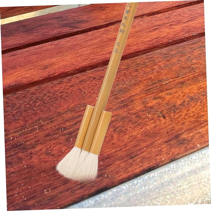 Handheld Wool Painting Brush Portable Paint Brush Tool for Drawing and Crafts Soft Hair Lightweight and Easy to Hold for Artists and Hobbyists