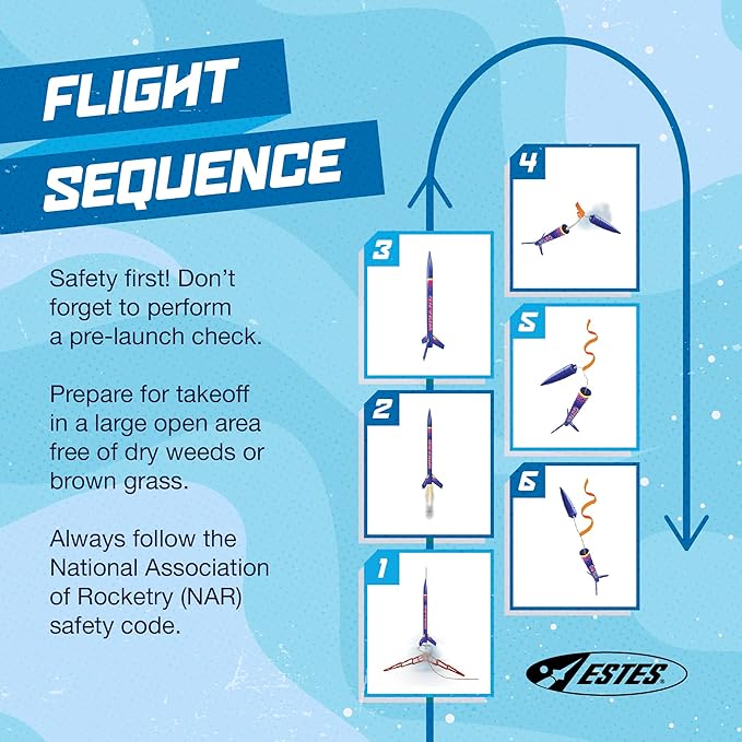 Estes Wizard Rocket Bulk Pack (Pack of 12)