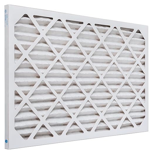 Aerostar 16x25x1 MERV 13 - 4 Count - Pleated HVAC, Furnace & Air Conditioner Filters - Removes Bacteria, Dust, Cold & Flu Germs, Lint, Mold, Pet Dander, Allergy-Causing Pollen, Smog, Smoke & Viruses