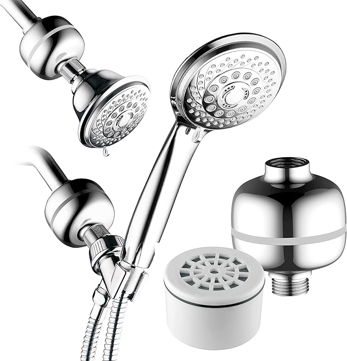 AquaCare by HotelSpa 1139 Replacement Disposable Enriched KDF Cartridge for Compact Universal Shower Filter or Filtered Shower Heads/Handheld Showers
