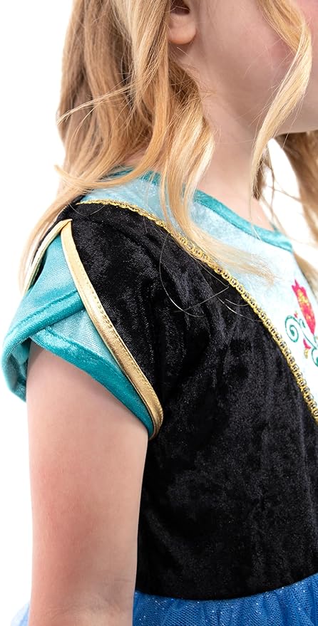 Little Adventures Alpine Princess Party Dress - Machine Washable Child Pretend Play Costume Outfit with No Glitter