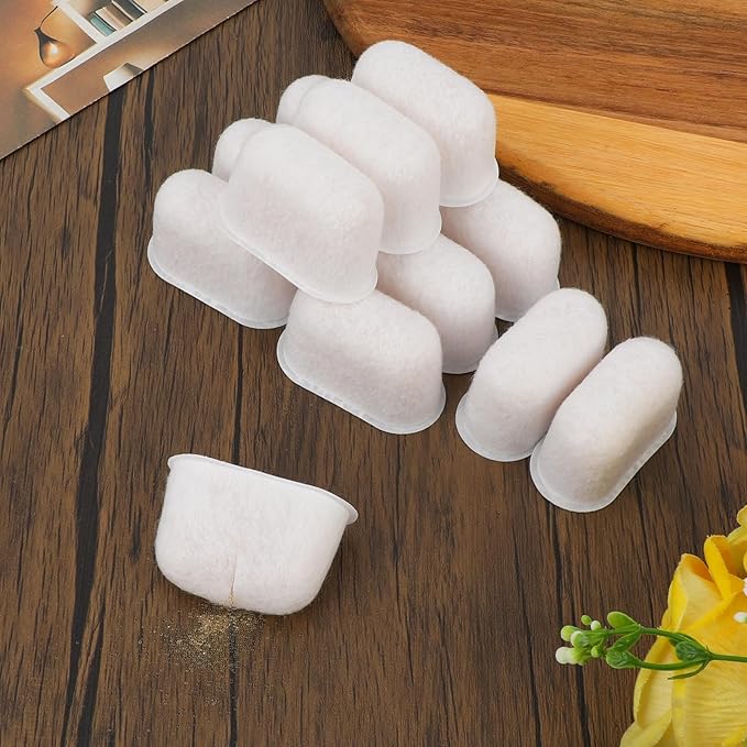 12pcs Resin Coffee Machine Water Filters Replacement for Breville, Espresso Machine Filter Hard Water Softener & Chlorine Remover for Coffee Makers
