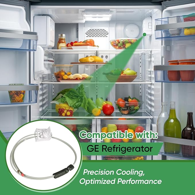 WR02X45209 Refrigerator Water Filter Manifold Compatible with GE Refrigerators Replaces WR17X20862, WR17X11920, WR17X22066, Connect the Water Pipe Inside the MWF Filter