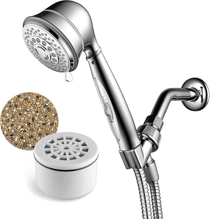 AquaCare by HotelSpa 1139 Replacement Disposable Enriched KDF Cartridge for Compact Universal Shower Filter or Filtered Shower Heads/Handheld Showers