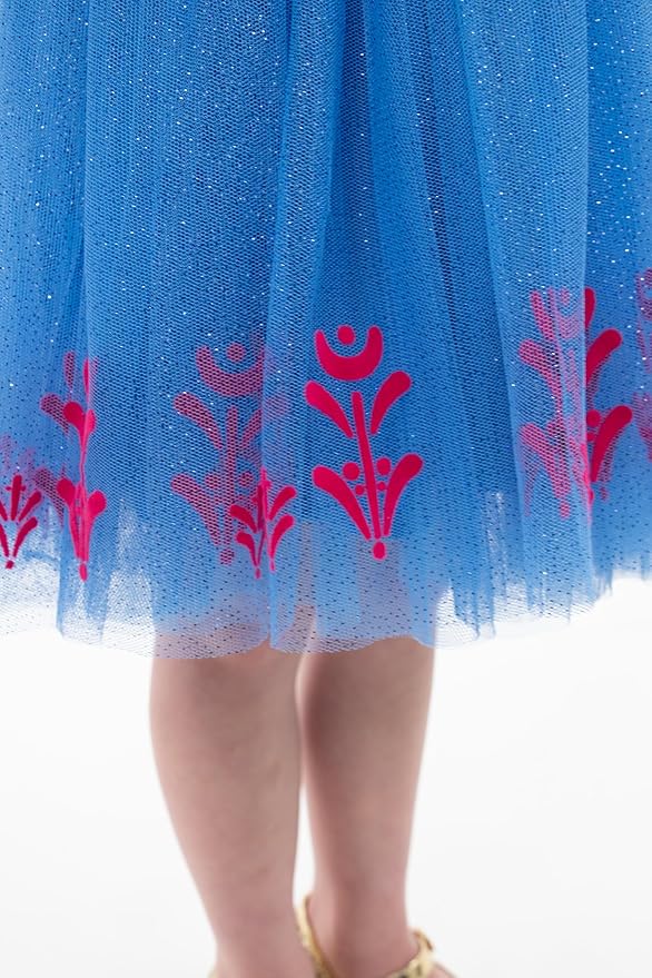 Little Adventures Alpine Princess Party Dress - Machine Washable Child Pretend Play Costume Outfit with No Glitter