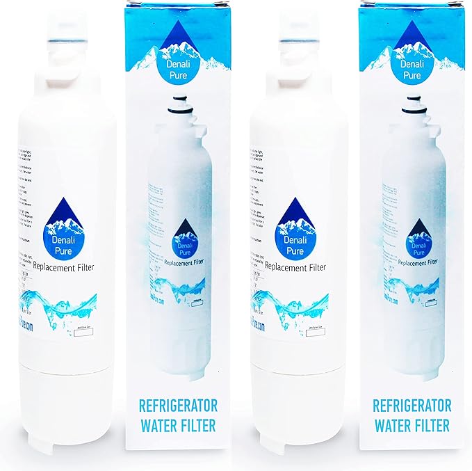 2-Pack Water Filter Replacement for LG LMXS30776S Refrigerator Water Filter - Compatible with LG LT800P, ADQ73613401 Fridge Cartridge