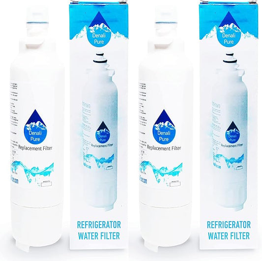 2-Pack Water Filter Replacement for LG LMXS30776S Refrigerator Water Filter - Compatible with LG LT800P, ADQ73613401 Fridge Cartridge