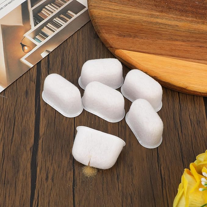 6 Pack Resin Coffee Machine Water Filters Replacement for Breville Espresso Machine BWF100, 870 878 880 860 840 810 450 500, Hard Water Softener & Chlorine Removal