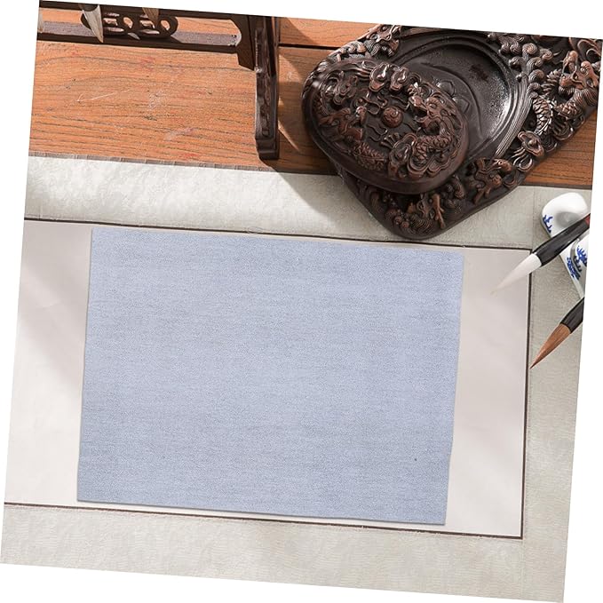 Angoily 6pcs Water Drawing Paper Chinese Calligraphy Writing Paper Reusable Water Writing Cloth Calligraphy Drawing Mat for Artists