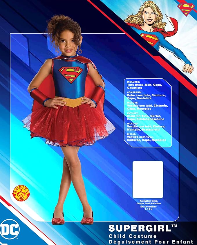Rubie's Justice League Child's Supergirl Tutu Dress