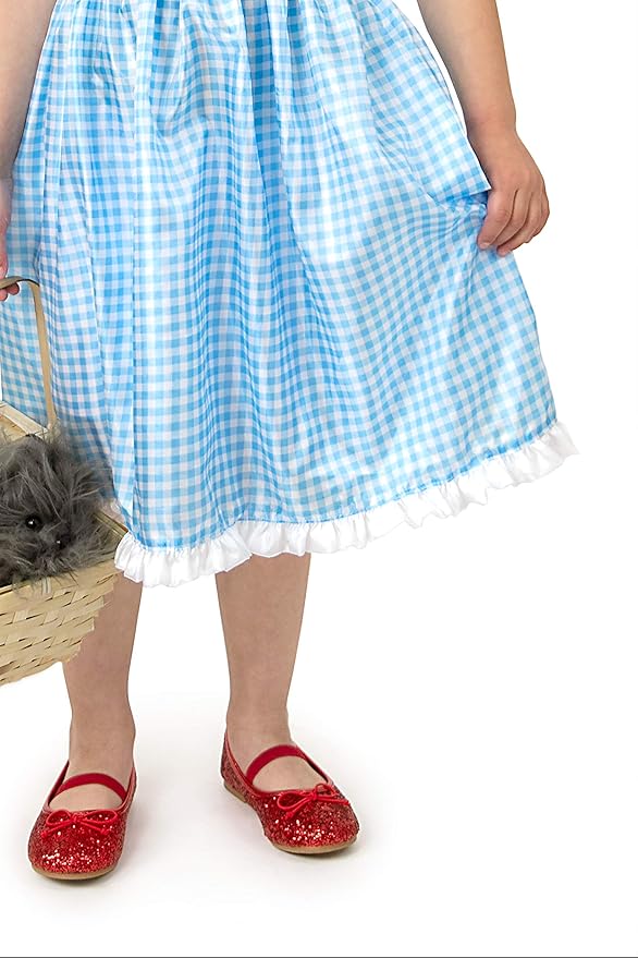 Little Adventures Kansas Girl with Bow Dress up Costume