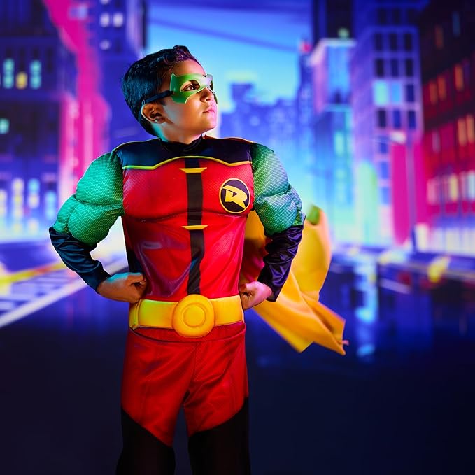 Batwheels Muscle Costume, Official Batwheels Costume Outfit and Headpiece
