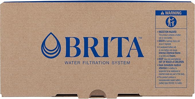 Brita Small 6 Cup Water Filter Pitcher, 1 BritaPlus Filter, Metro, Clear (Package May Vary)