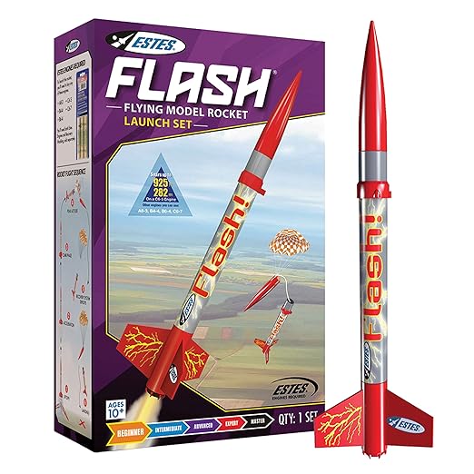 Estes 001478 Flash Rocket Launch Set