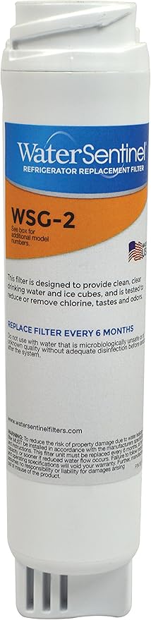 Water Sentinel WSG-2 Refrigerator Replacement Water Filter for GE select Models