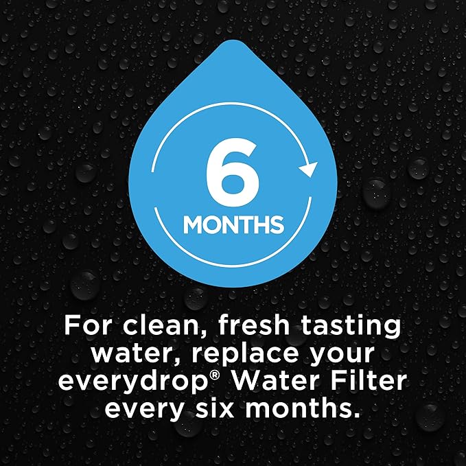 everydrop® Value by Whirlpool, Replacement for GE MWF Refrigerator Water Filter, EVFILTERG1, Single-Pack