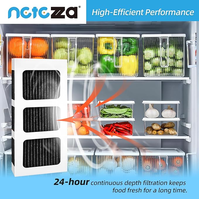 Paultra2 Refrigerator Air Filter Replacement, Compatible with Frigidaire Pureair Ultra 2, Pure Air Ultra 2, Pureair Ultra ii, and Electrolux 242047805, 5303918847, EAP12364179, 4 Pack
