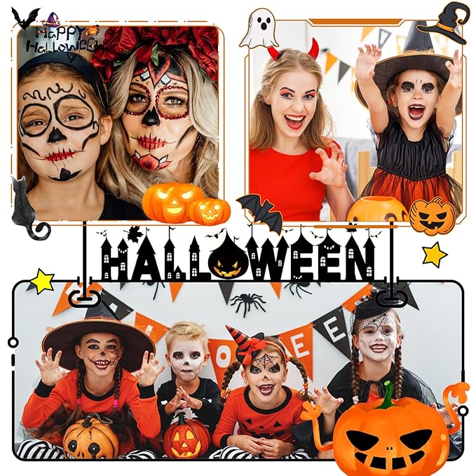 Face Painting Kit for Kids - 20 Colors Water Based Non-Toxic Paint With Stencils & Brushes - Professional Body Makeup Kit for Parties, Birthdays, Halloween