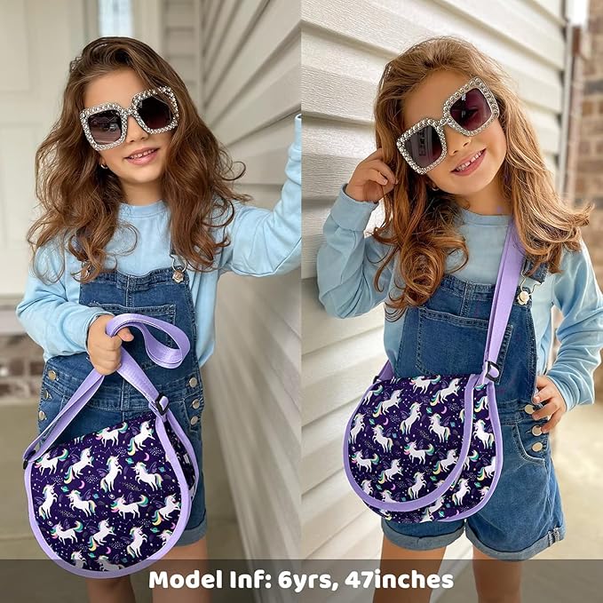 Choco Mocha Girls Crossbody Purses for Kids 6-12