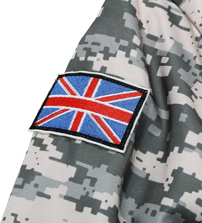 Army Costume for Kids Camo Trooper Soldier Special Forces Costume Halloween Cosplay