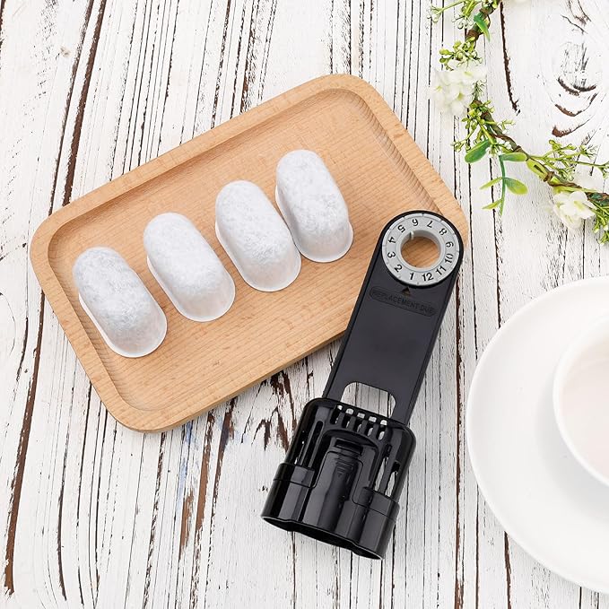 5pcs Starter Kit for Keurig 1.0 Brewers, 4pcs Water Filter Cartridges & Filter Holder Coffee Machine Filter Replacement Kit for Keurig 1.0 Coffee Makers