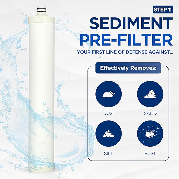 Culligan AquaCleer AC-30 Reverse Osmosis System Compatible Replacement Cartridge, Filter, and Membrane - 4 Set