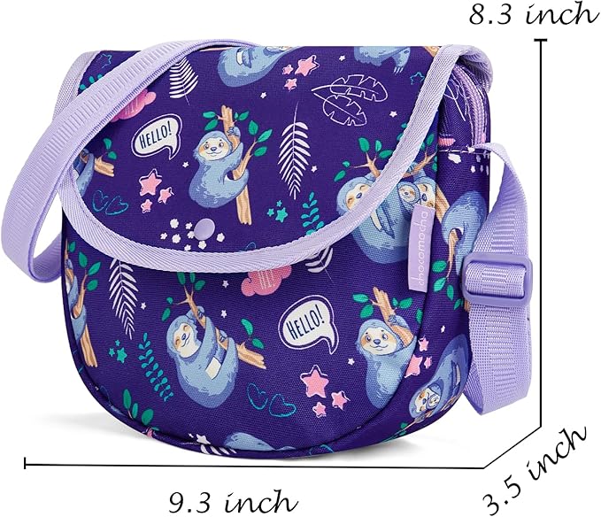 Choco Mocha Girls Crossbody Purses for Kids 6-12