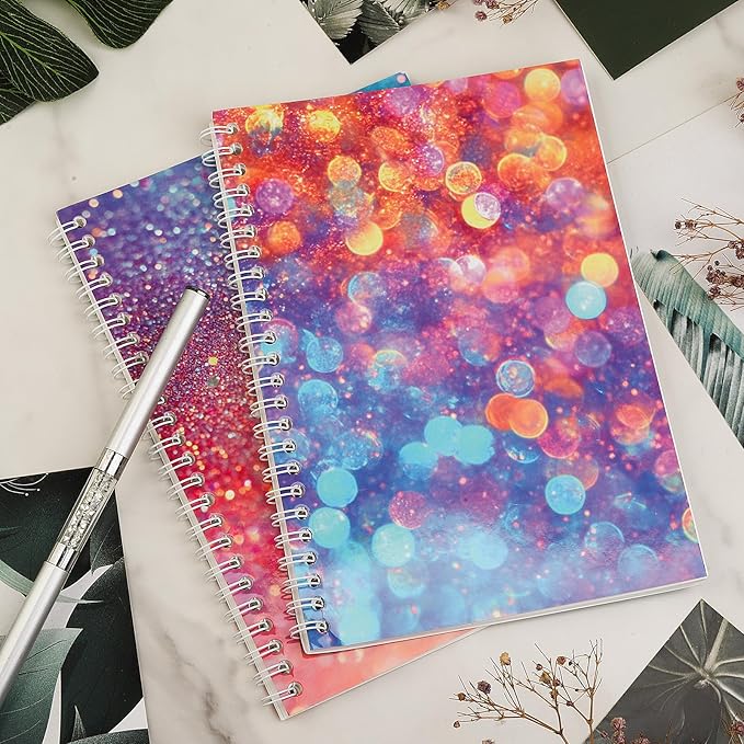 UFU 2 Pack Reusable Sticker Book Collecting Album Sticker Storage Organizer Book with 32+32 Blank Release Paper A5 Size Sticker Holder Collection