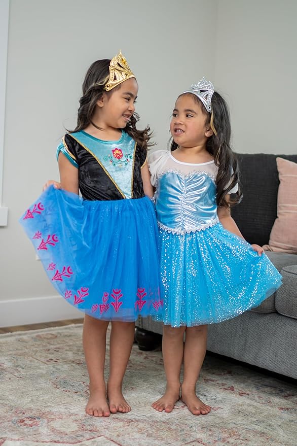 Little Adventures Alpine Princess Party Dress - Machine Washable Child Pretend Play Costume Outfit with No Glitter
