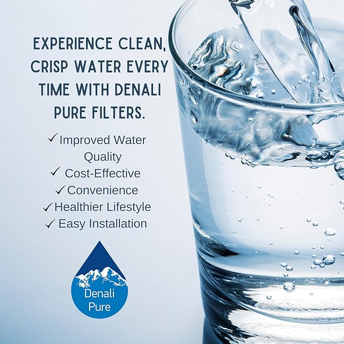 Replacement for Samsung RS267 LABP Refrigerator Water Filter - Compatible with Samsung DA29-00003G, Samsung DA29-00003B, Samsung DA29-00003A Fridge Water Filter Cartridge