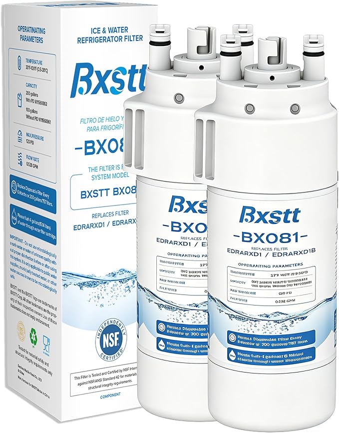 EDRARXD1 Water Filter Replacement Compatible with Whirlpool EDRARXD1 Everydrop Filter A (2 Pack)