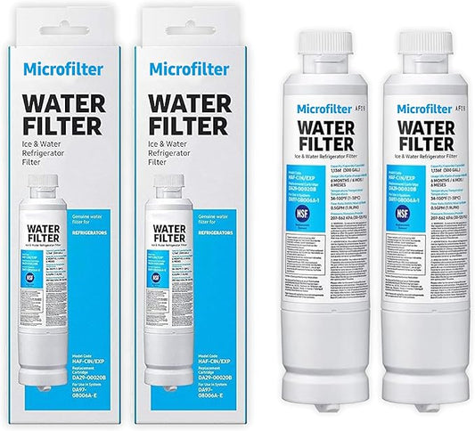 HAF-CIN/EXP DA29 Water Filter Replacement – Compatible with DA29-00020B – Carbon Block 99% Contaminant Reduction – Fresh Water & Ice – 12 Month Life 2 PACK