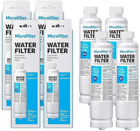 HAF-CIN/EXP DA29 Water Filter Replacement – Compatible with DA29-00020B – Carbon Block 99% Contaminant Reduction – Fresh Water & Ice – 24 Month Life 4 PACK