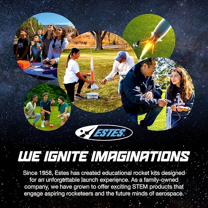 Estes Mav Flying Model Rocket Kit 7283 | Ready to Fly Beginner Rocket, Multi