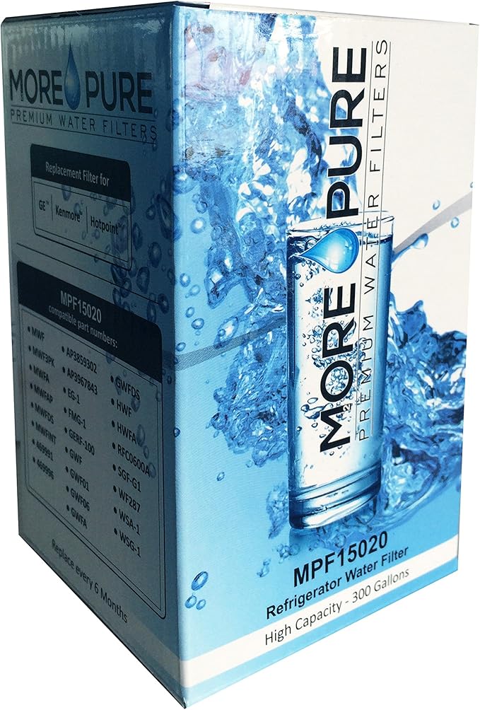 MPF15020 Replacement Refrigerator Water Filter Compatible with GE MWF SmartWater