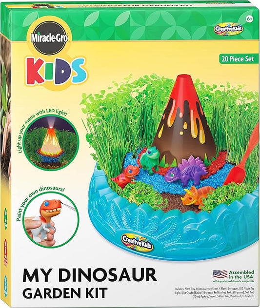 Creative Kids Miracle GRO Dinosaur Garden Kit, Multicolor